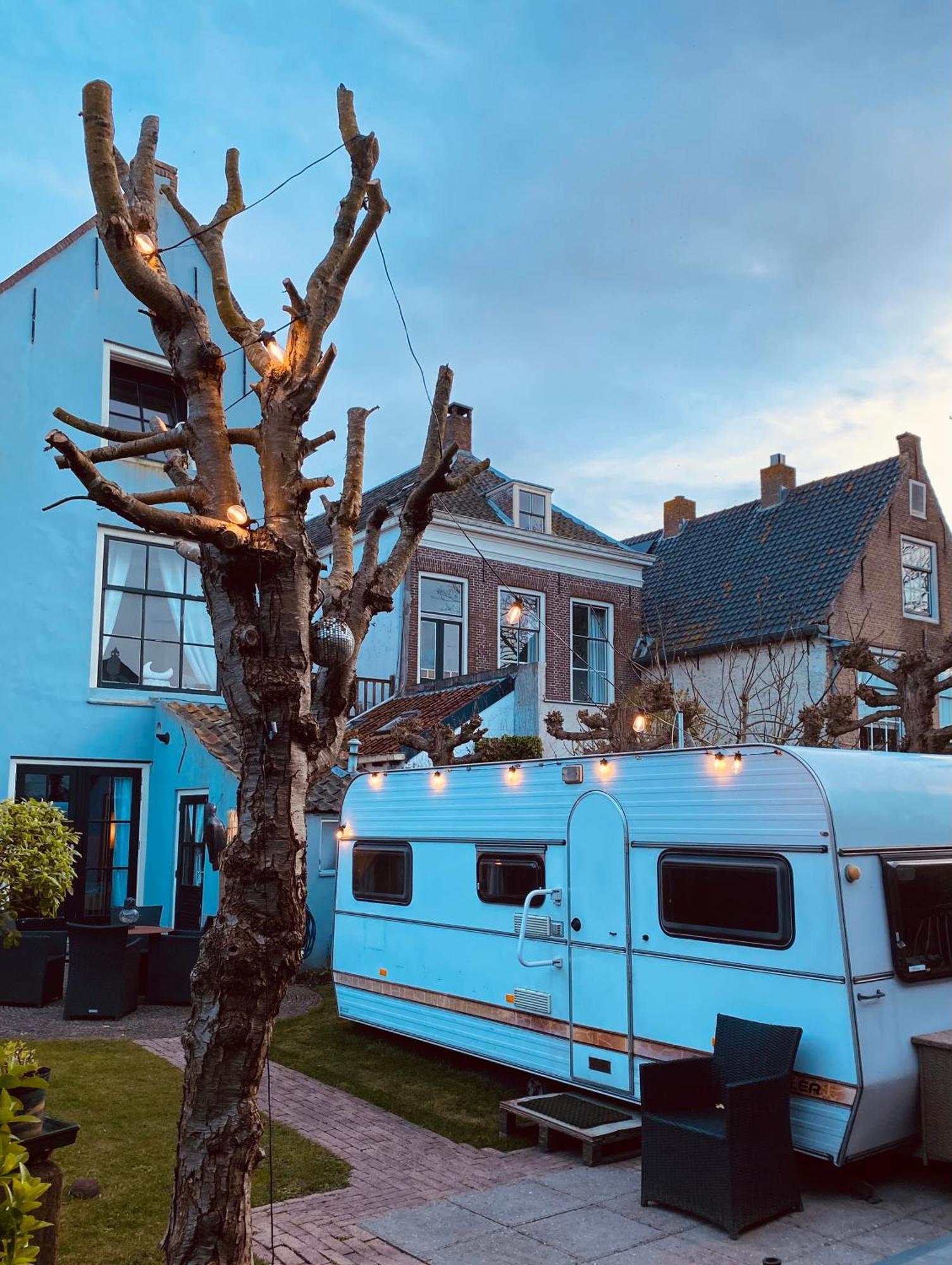Caravan Stadstuin Goedereede Let Op De Badkamer Moet Met Andere Gasten Gedeeld Worden Kültér fotó